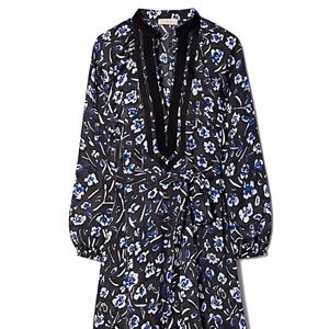 Puff sleeve tunic dress by Tory Burch